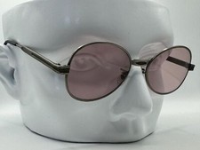 NEW Vintage Sunglasses  NOS  Pink Lens  Antique  Pewter Frame  Made in USA