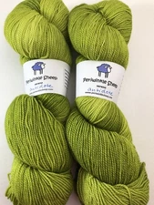 2 - Periwinkle Sheep Serano Yarn Wool/Cashmere/Nylon Fingering **RETIRED RARE**