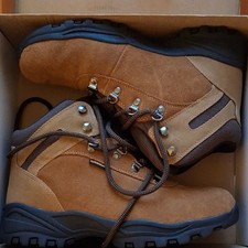 Ozark Trail Greta Women  s Leather Waterproof Moisture Wicking Hiking Boots 10