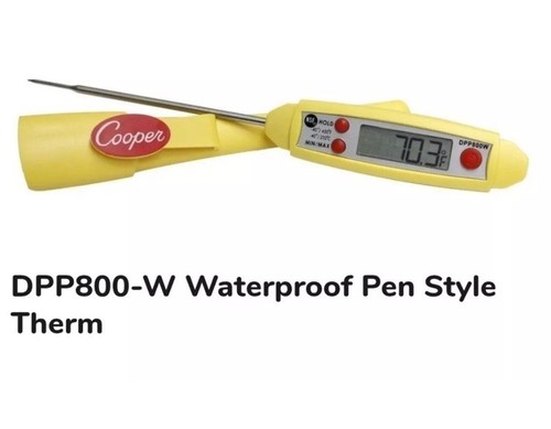 Cooper DPP400W Waterproof Pen Style Kitchen Thermometer New Sealed - Picture 4 of 6