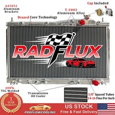 Aluminum Radiator For 2001-2005 02 Honda Civic Acura Lx Ex Gx 1.7l L4 Atmt 2354