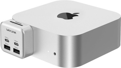Mac mini M4 / pro Hub 10Gbps 2x USB-C 2x USB-A SD Kartenleser Aluminium kompakt