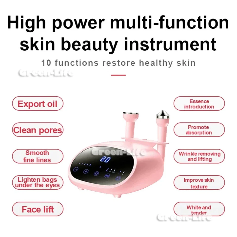 Facial Eyes Care Cleaning Water Oxygen Injection Spray Skin Rejuvenation Machine - Image 4 of 4