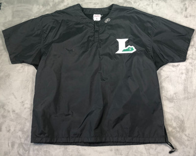 Lexington Legends Warmup Jacket Mens Large Black Rawlings Baseball