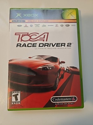 TOCA RACE DRIVER 2 XBOX 2004 CIB COMPLETE 