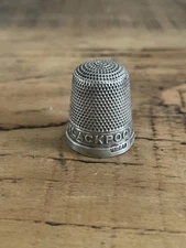 STERLING SILVER THIMBLE Birmingham 1930 Blackpool