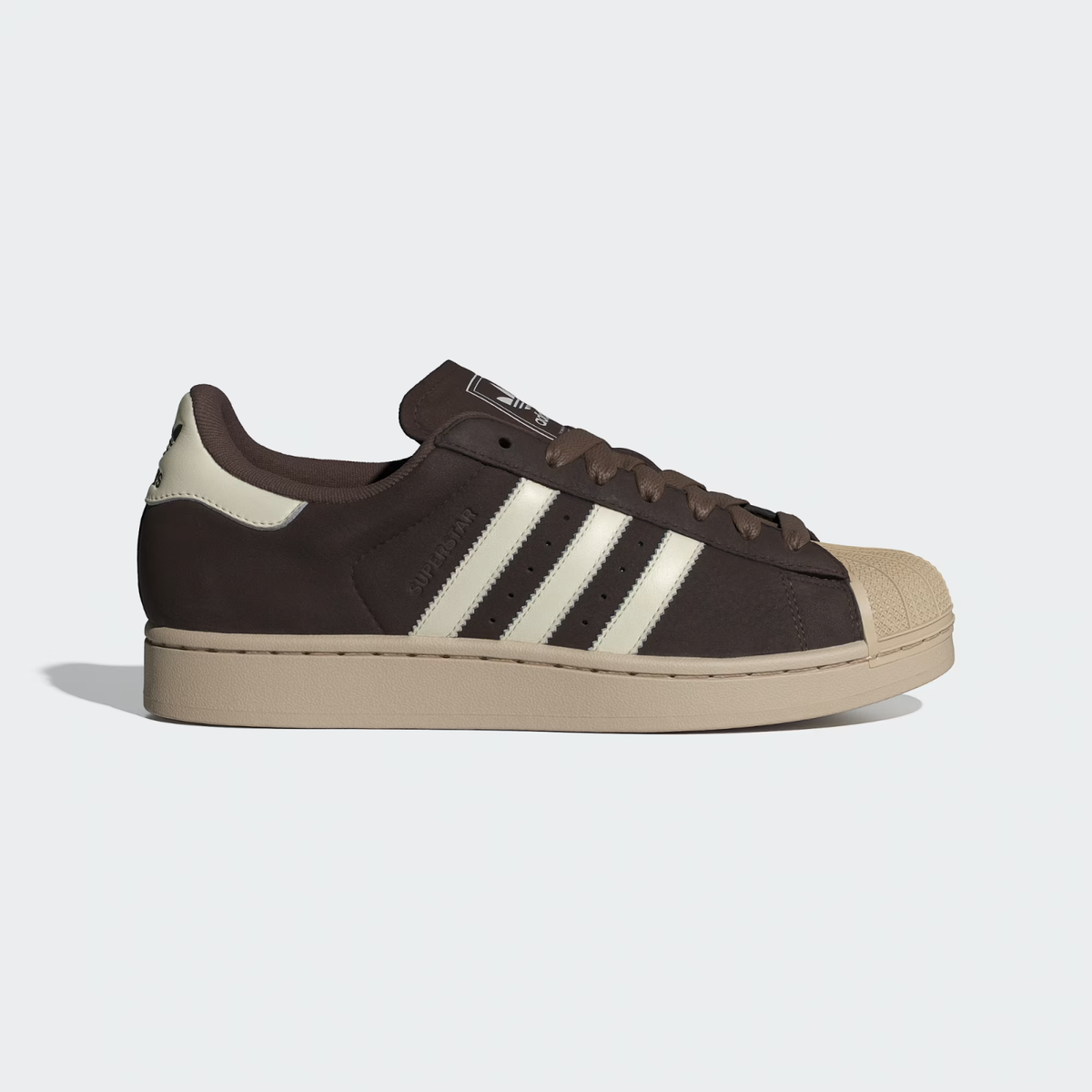 Adidas Originals Men's Superstar II Shoes in Aurora Coffee/Off White/Stone  Khaki | eBay