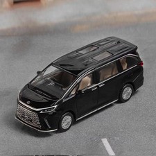Collector's 1:64 Lexus LM 2nd Gen Black Alloy Model - Rare Diecast Miniature Car