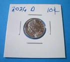 1776~2026 D Semiquincentennial Emerging Liberty Dime Coin (Instock Now)!!!!!!!