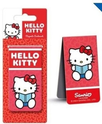 Gadget - Hello Kitty (Reading) Magnetic Bookmark -D- Pyramid