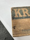 Vintage Antique KRAFT American Process Cheese 5lb Wooden Crate Box Chicago ILL. — photo 4