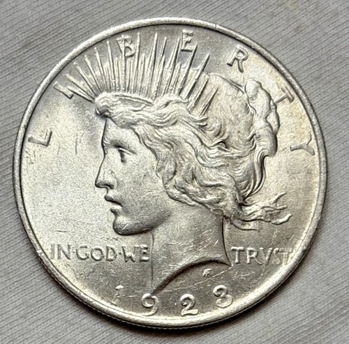 1923 USA $1 PEACE SILVER DOLLAR COINSNAP GRADED SEE DESCRIPTION PHILADELPHIA