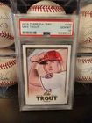 Mike Trout 2018 Topps Gallery #100 Gem Mint PSA 10 HOF Pop 97