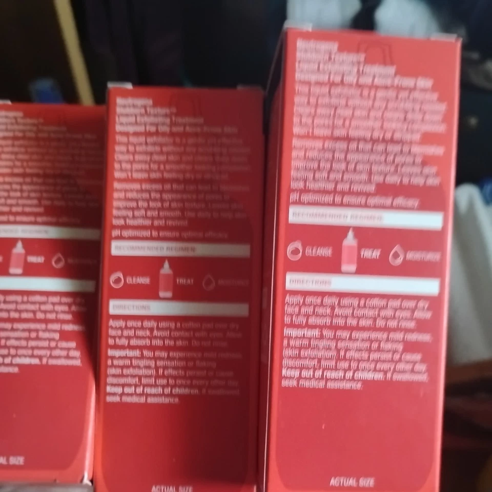 Tratamiento exfoliante líquido de textura obstinada 3 Neutrogena 4,3 oz nuevo Foto 4 de 4