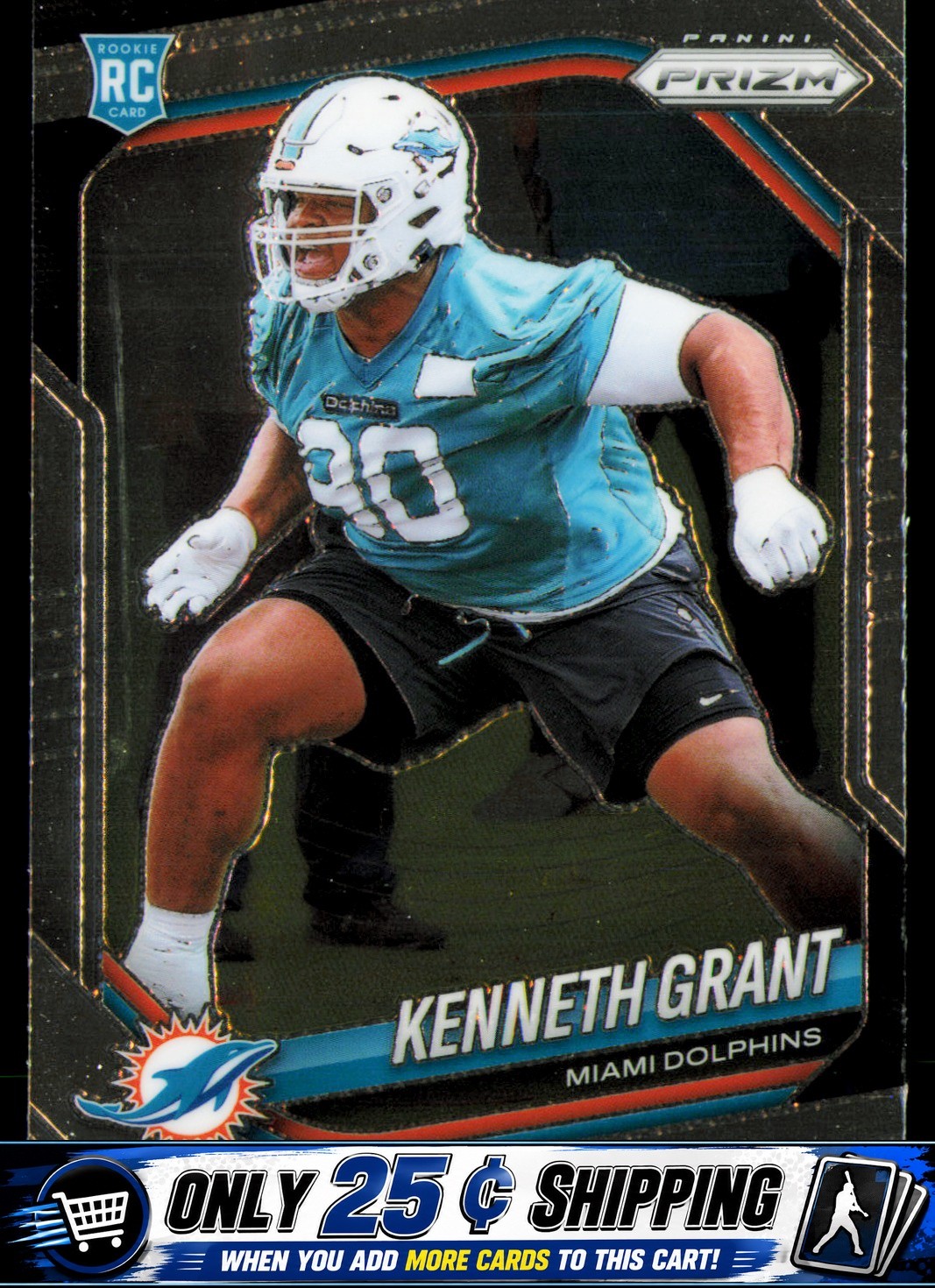 2025 Panini Prizm #374 Kenneth Grant