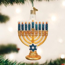 Old World Christmas - Menorah - 36177