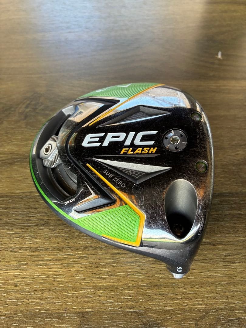 Pilote Callaway EPIC FLASH SUB ZERO 9 degrés tête