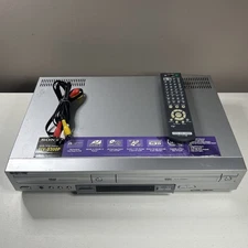 Sony SLV-D300P DVD VCR Recorder Combo VHS DVD CD Player W/Remote-Tested-Works