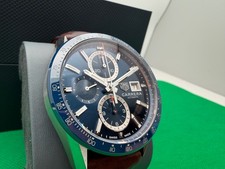 TAG Heuer Carrera CBM2112 Calibre 16 Stainless Steel Blue Dial Mens Watch 41mm 3