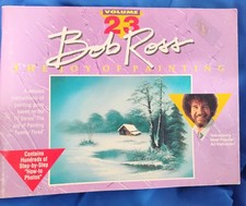 BOB ROSS TV Series, JOY OF PAINTING, Book Volume 23, Paperback