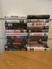 22 VHS Kassetten Sammlung - alte Kult Raritäten - Vintage Filme