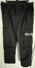 ThirtyTwo Black Winter Ski Snowboard Cargo Pants Men's M Waterproof