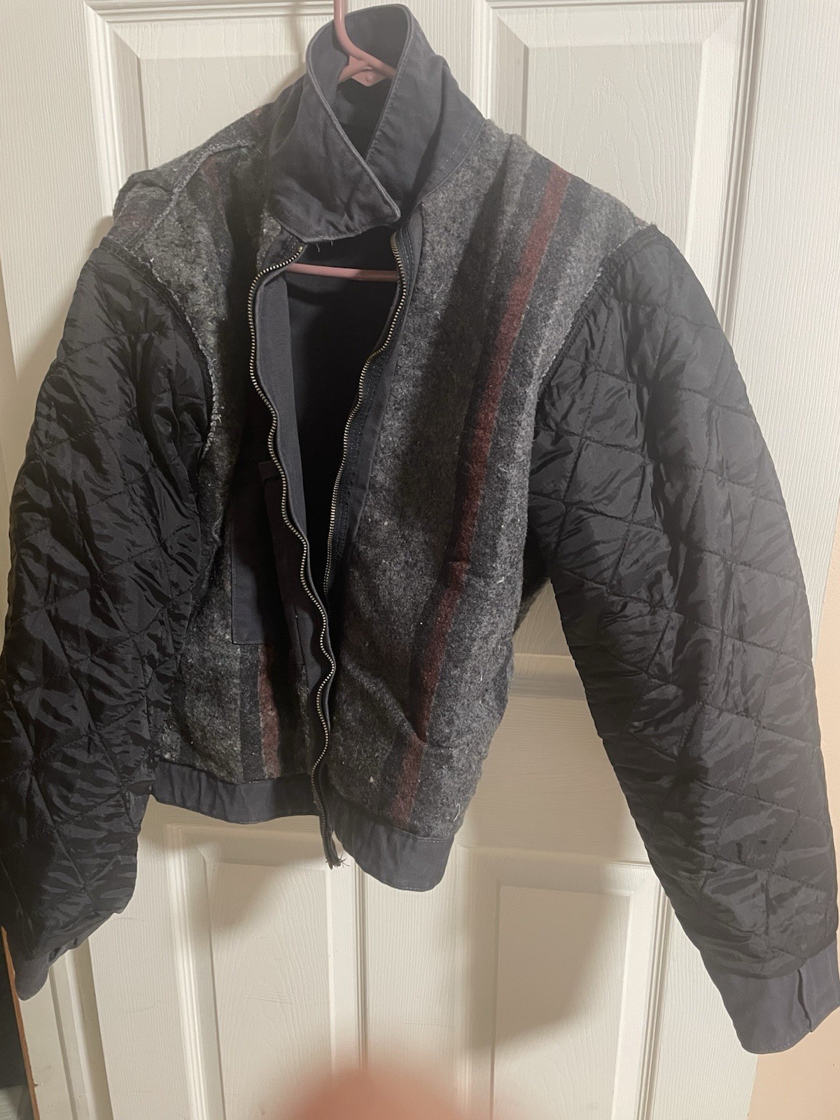 Carhartt Gray Work Jacket Medium Regular J204 PTD - image 3