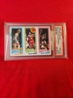 1980-81 Topps Magic Johnson, Larry Bird, Julius Erving  (RC) PSA 8 (PD)
