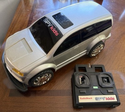 Vintage Radio Shack Spy Kids Isuzu Rc Car And Remote 2001- Untested
