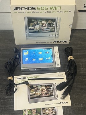 Archos 605 WIFI Portable Media Player (30 GB) In Great Working Condition!
