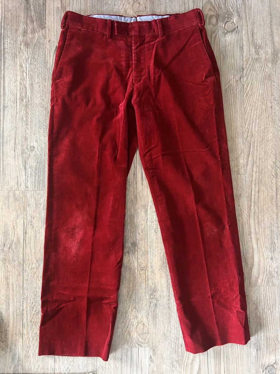 Polo Ralph Lauren Corduroy Red Pants for Men for sale | eBay