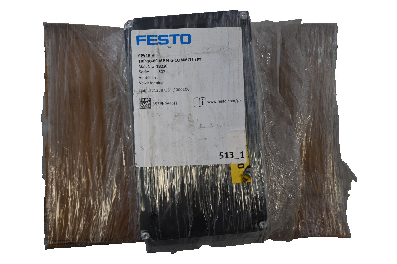 Festo CPV18-VI Valve Terminal 10P-18-8C-MP-N-G-CCJMMCLL+PY Mat. No. 18220