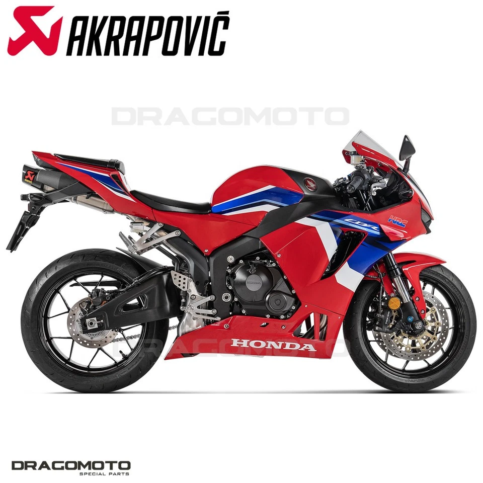 Pot échappement HONDA CBR 600 RR 2013-2024 AKRAPOVIC Titane S-H6SO17-HACT - Photo 2/4