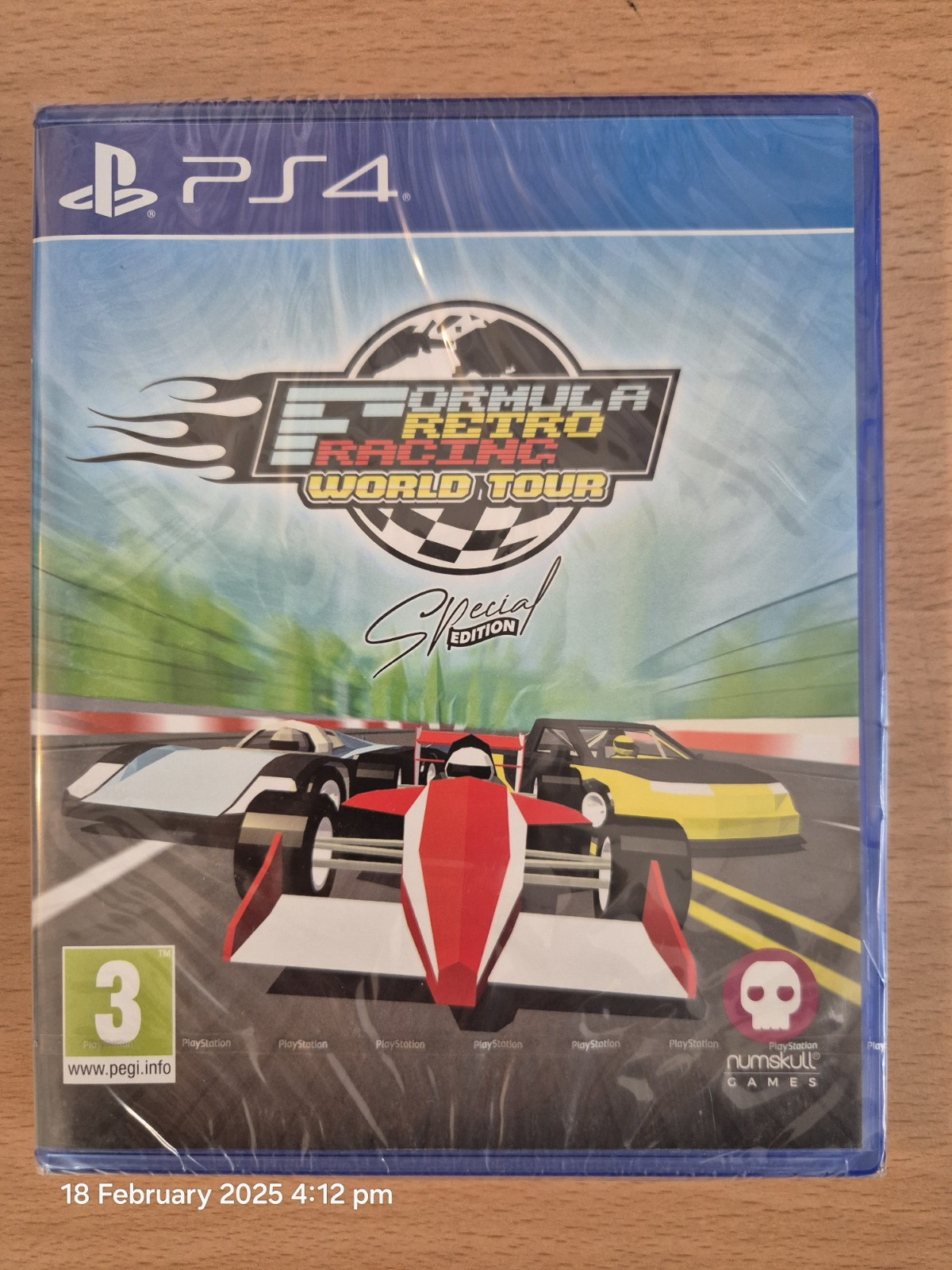 Formula Retro Racing World Tour (PlayStation PS4) 3PM Dispatch - Brand New