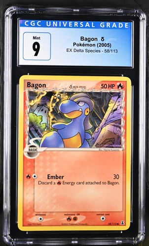 Bagon δ graded CGC 9 for sale on eBay