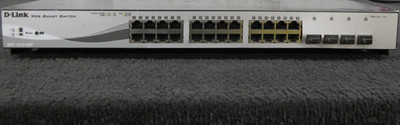 D-LINK DGS-1210-28P 28 PORT SMART MANAGED GIGABIT POE SWITCH 24 POE 4SFP