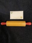 Vintage Gooseberry Rolling Pin Recipe Card Holder With Recipe Cards New In Box — photo 1