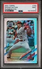 2021 Topps #150 Shohei Ohtani Rainbow Foil - Los Angeles Angels PSA 9
