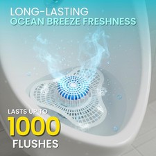 Urinal Screen Deodorizer 12 Pack Urinal Cakes Ocean Breeze Anti-Splash Tablets