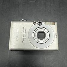 DAMAGED* Canon PowerShot Digital ELPH SD300 4.0MP Digital Camera - BROKEN SCREEN