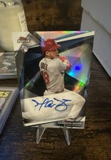 2018 Topps Finest - Finest Firsts Autographs Harrison Bader #FFA-HB (AU, RC)