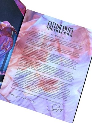 Taylor Swift 'The Eras' Tour Book Official Merchandise, Exclusive