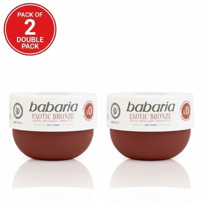 2er Pack Babaria Exotic Bronze Bräunungsgelee 300ml FPS 0