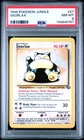 1999 POKEMON JUNGLE #27 SNORLAX PSA 8