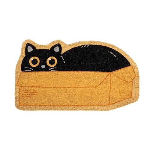 Tapis de porte chat Fisura paillasson extérieur coco antidérapant entrée