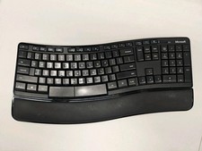 Microsoft Sculpt Comfort Ergonomic Wireless Keyboard KGR1173 Without Receiver