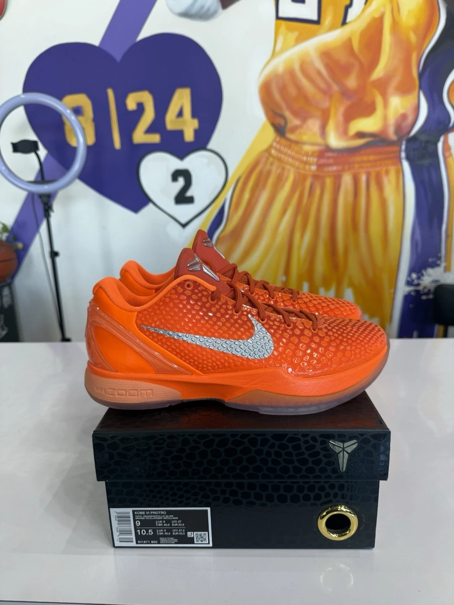 Las mejores ofertas en Nike Zoom Kobe 6 Protro Total Orange | eBay
