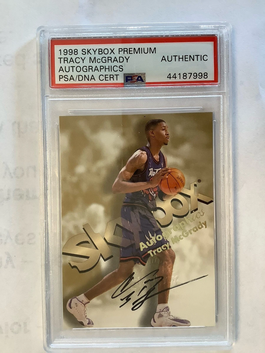 SkyBox Tracy McGrady Basketball Autographed Sports Trading Cards