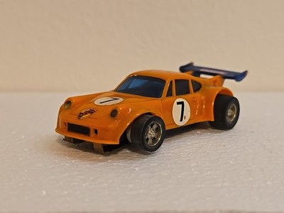 Faller  AMS  Porsche 911 RSR Turbo Slotcar 1:87 - Faller Porsche Orange 7