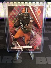 #49 Nick Chubb /175 Pink 2023 Panini Phoenix NFL Cleveland Browns